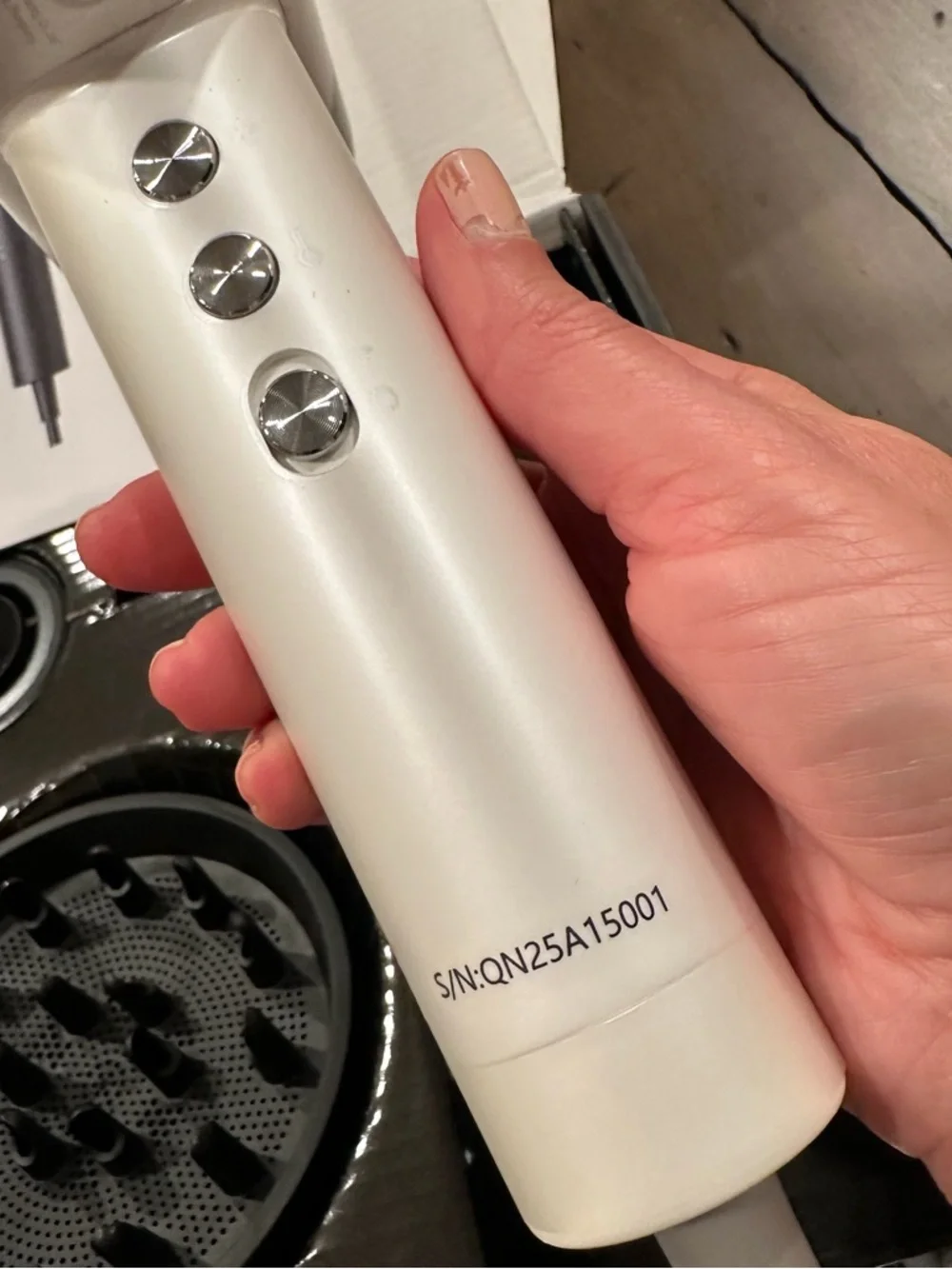 High Speed Fast‎ Drying Hair Dryer - Cream White #TB4